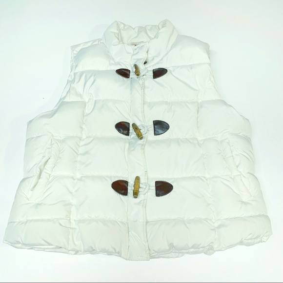 Arizona Jean Company Jackets & Blazers - Arizona White Quilted Puffer Vest